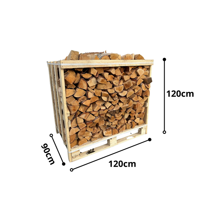 Egetræ - 1 m³ Ovntørret - FSC©