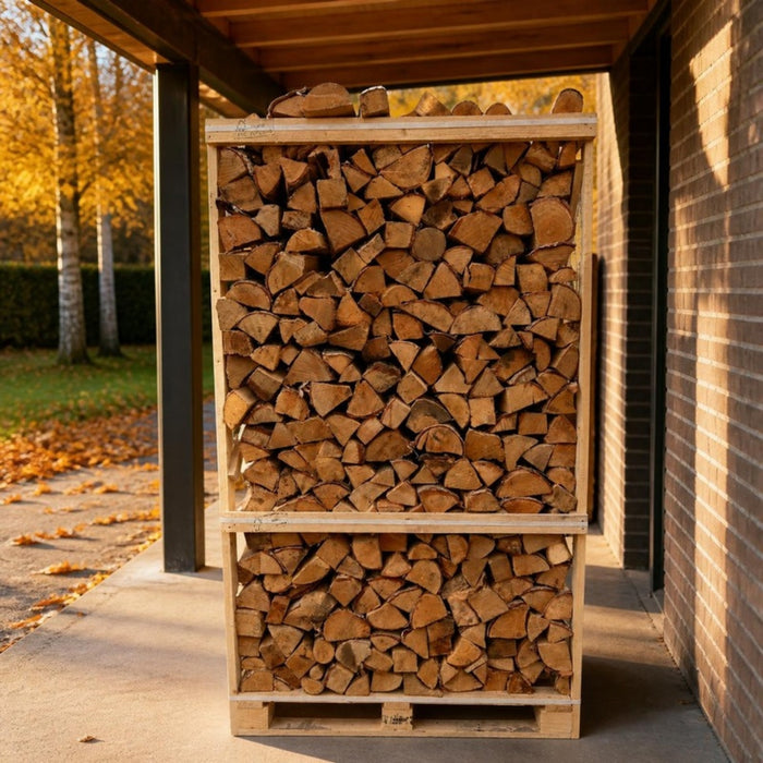 Birk brændetårn 1,8 m³ i carport