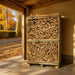 Bøg brændetårn 1,8 m³ i carport