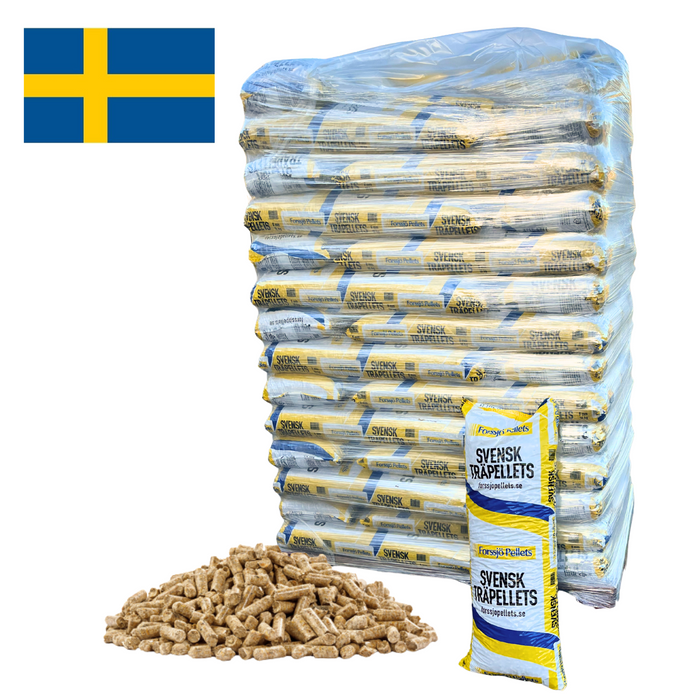 Forssjö Træpiller | 8 mm | 832kg