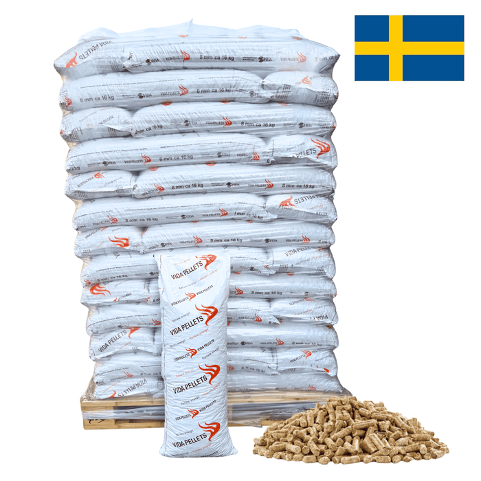Vida træpiller - 8 mm - 832 kg