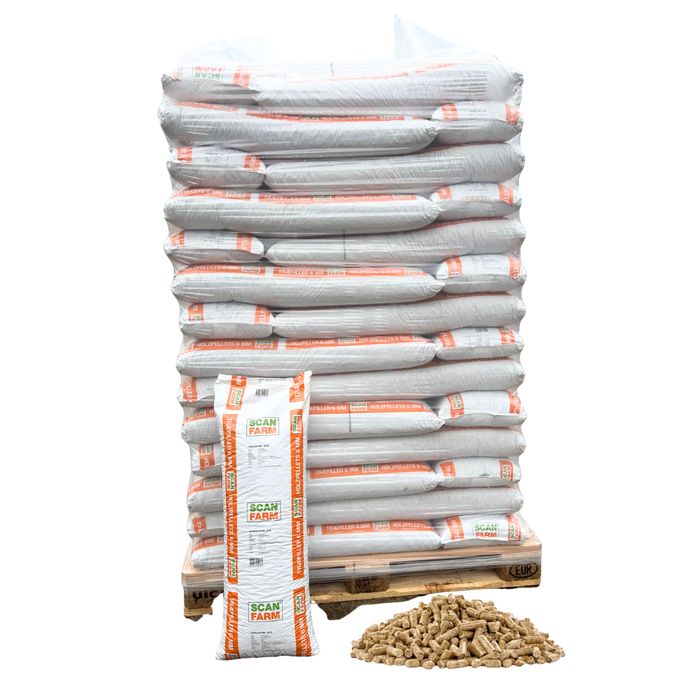 DLG Scanfarm træpiller - 896KG - 6MM