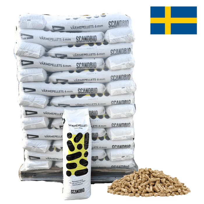 Scandbio 6mm - 832kg - Svenske kvalitetstræpille