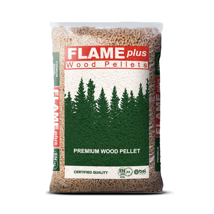 Flame Plus Træpiller - 1260kg - 6mm